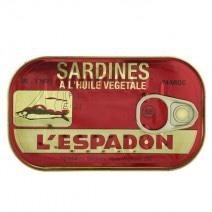 L’espason Sardine in Vegetable Oil 50x125g