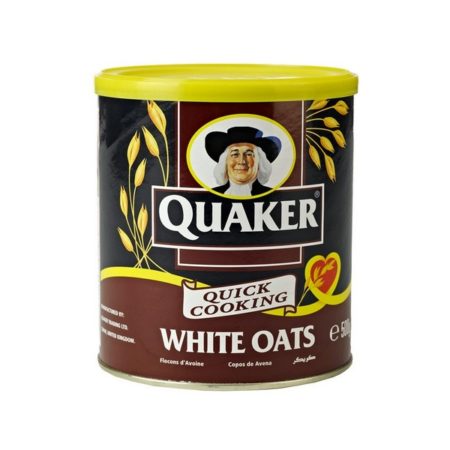 Quaker white oats 24x400g