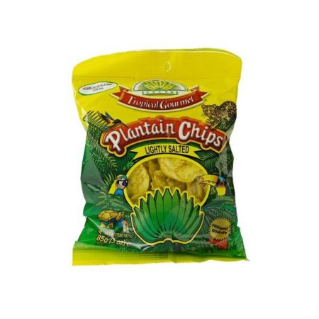 Tropical Gourmet Salted Plantain Chips 20x85g